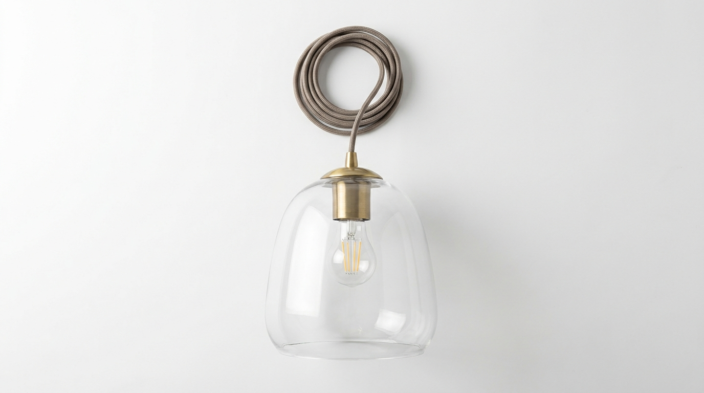 Gia Nordic Minimalist Glass Pendant Light
