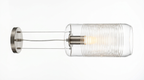 Elma Linear Striped Glass LED Pendant Light