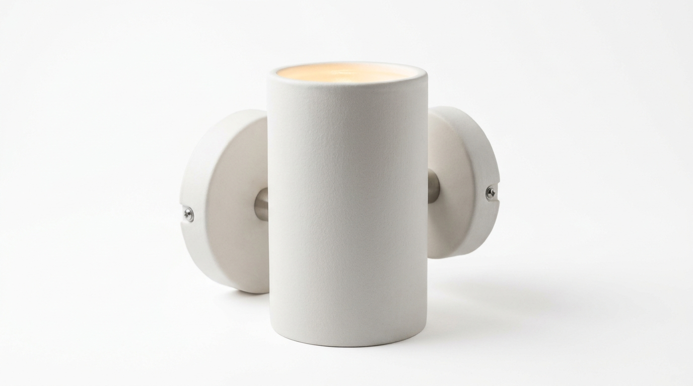 Dylan Bauhaus Minimalist Ceramic Wall Light