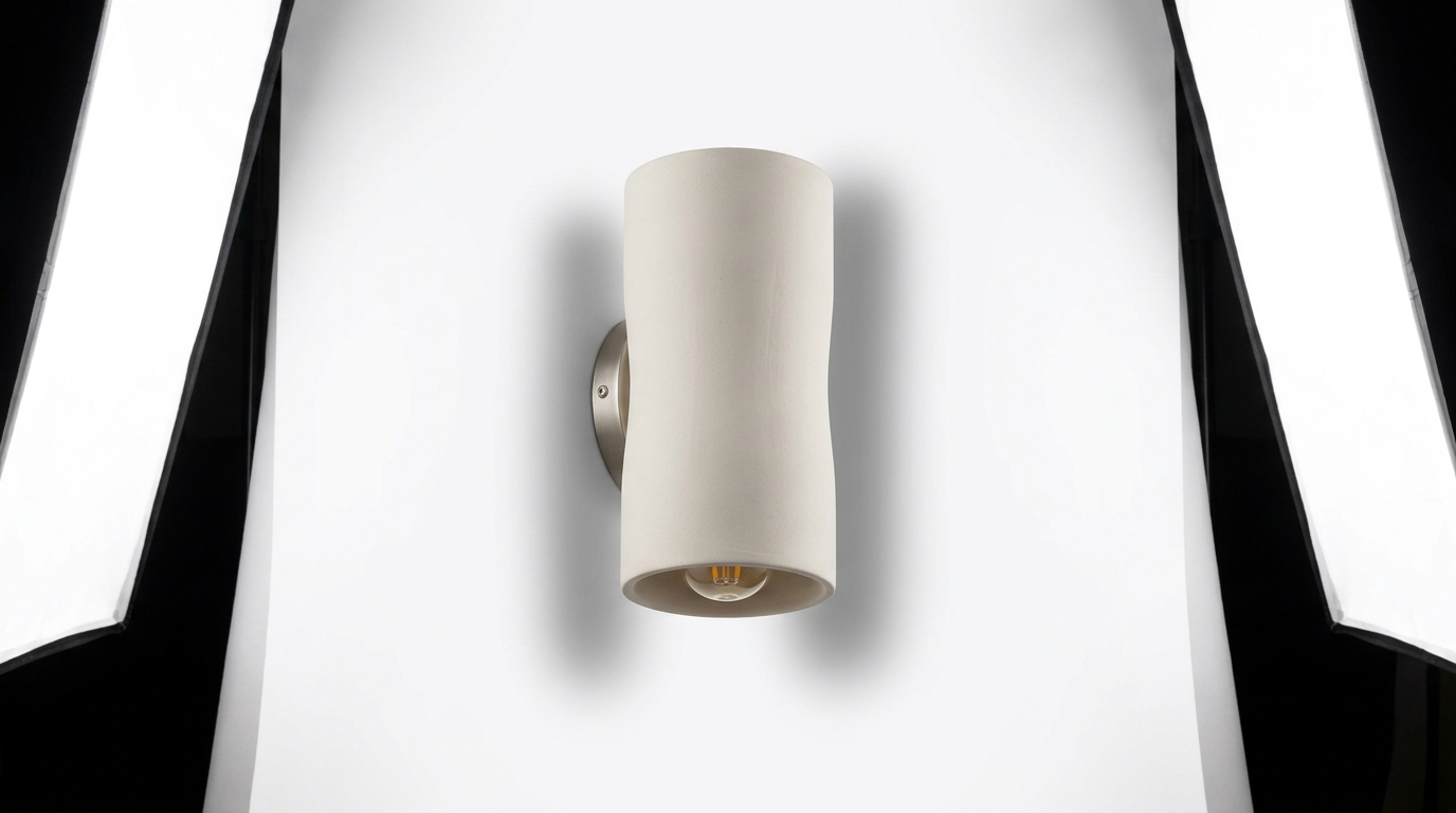 Dylan Bauhaus Minimalist Ceramic Wall Light