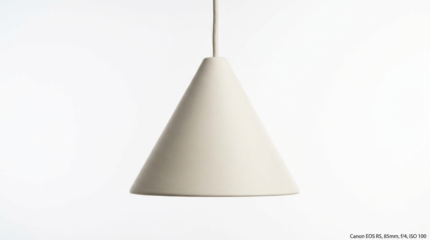 Arden Ivory Modern Porcelain Pendant Light