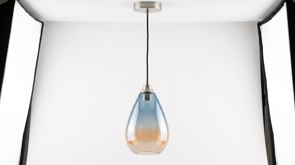 Elaris Modern Gradient Glass Pendant Light