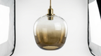 Elaris Modern Gradient Glass Pendant Light