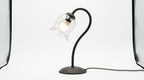 Bell Orchid Nordic Iron Glass Flower Table Light