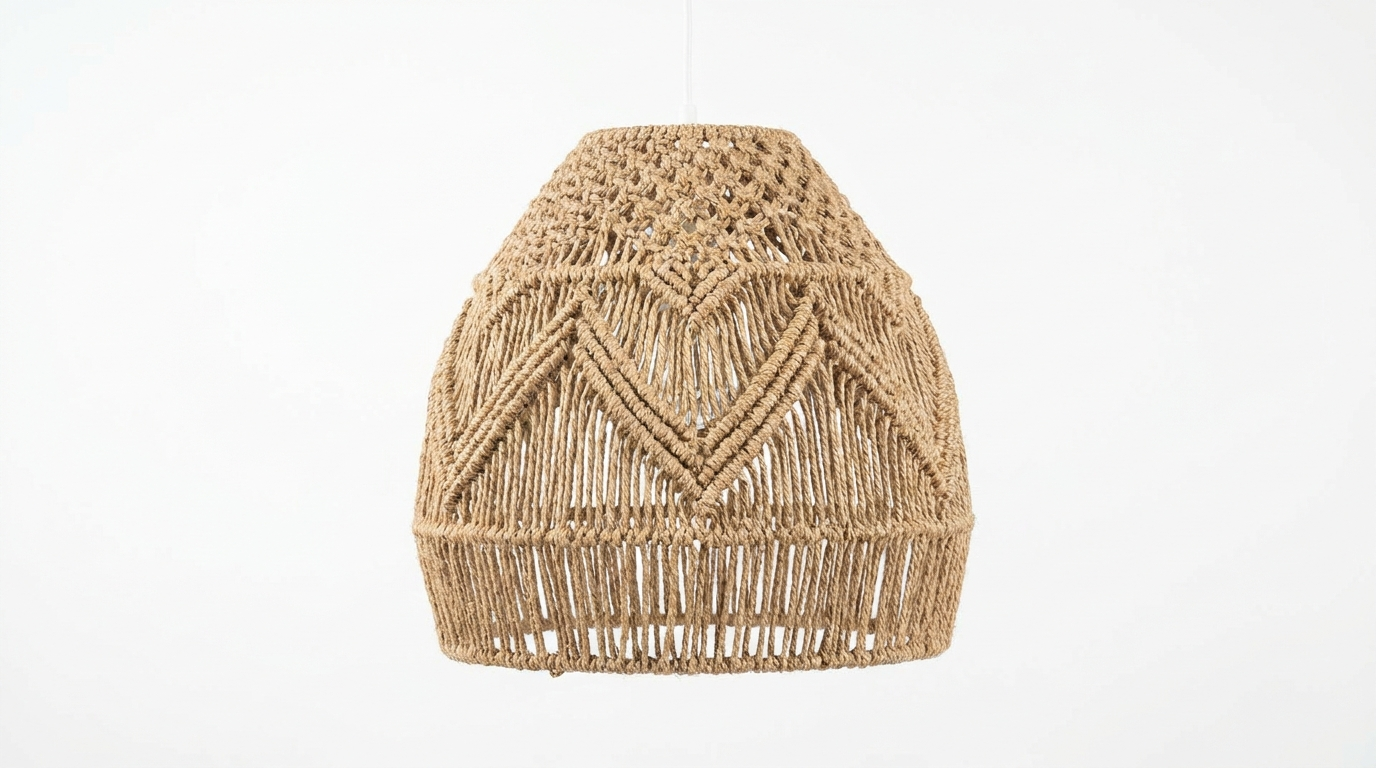 Boho Style Hemp Rope Ulima Pendant Light