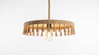 Boho Style Hemp Rope Ulima Pendant Light
