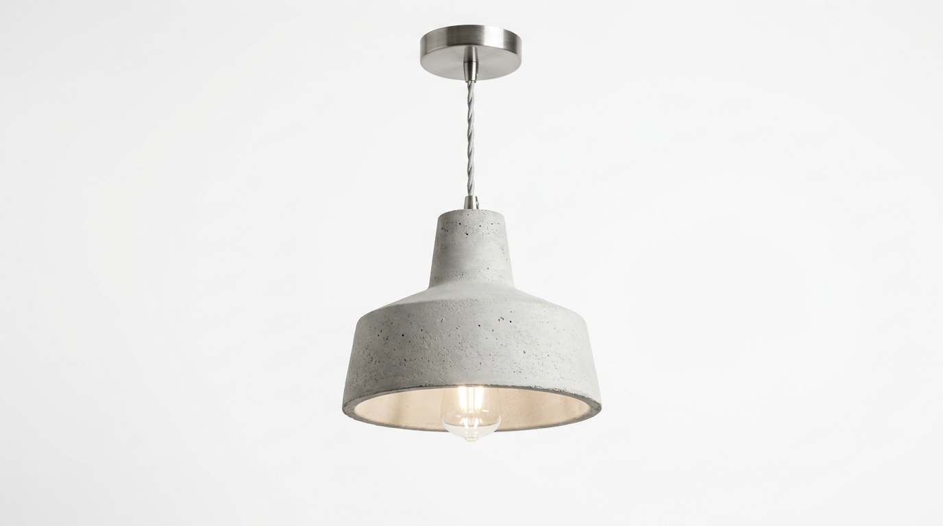 Concrete Nordic Industrial Cement Pendant Light
