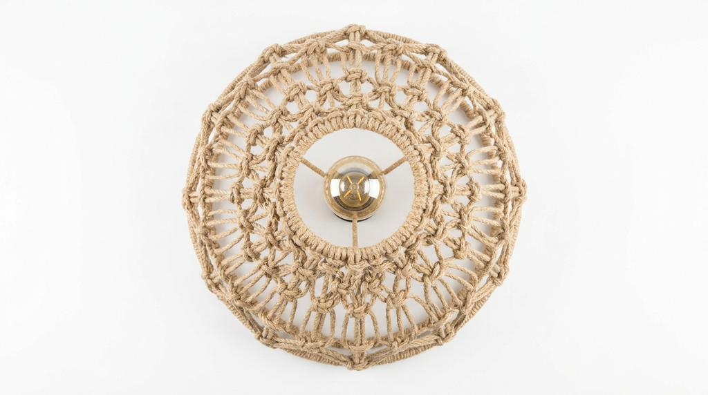 Boho Style Hemp Rope Ulima Pendant Light