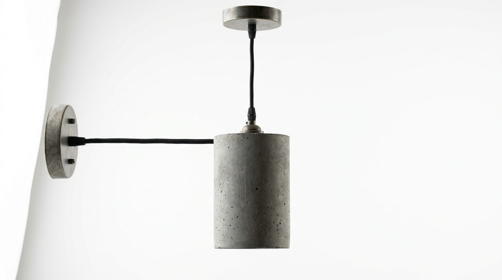 Concrete Nordic Industrial Cement Pendant Light