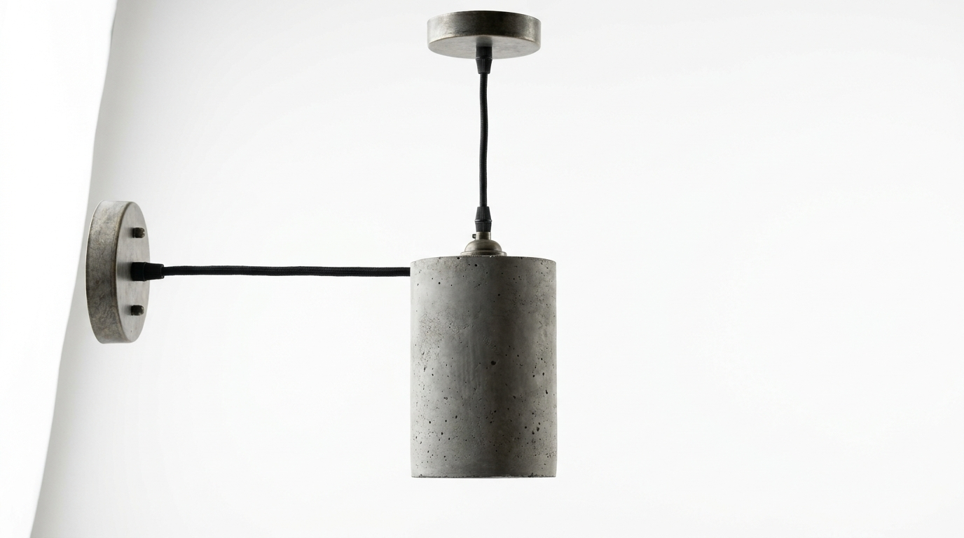 Concrete Nordic Industrial Cement Pendant Light