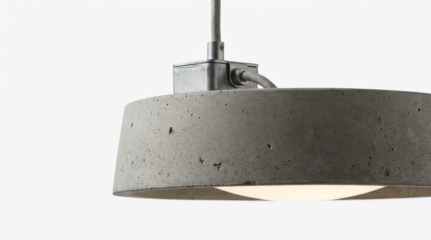 Concrete Nordic Industrial Cement Pendant Light