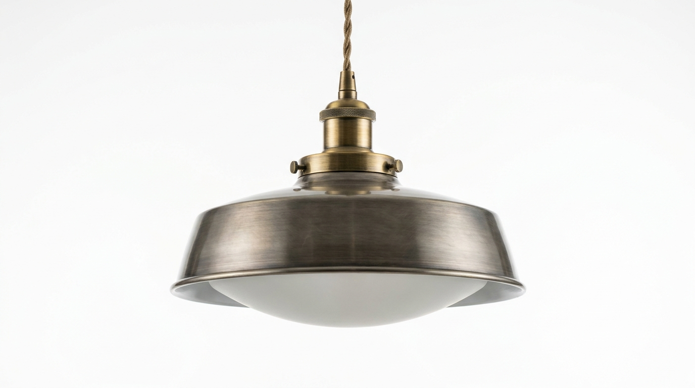 American Retro Metal Bauhaus Pendant Light