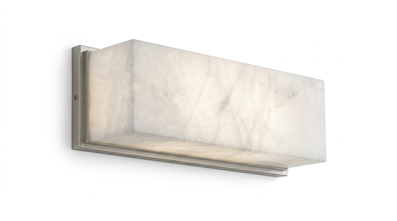 Alvia Alabaster LED Wall Light