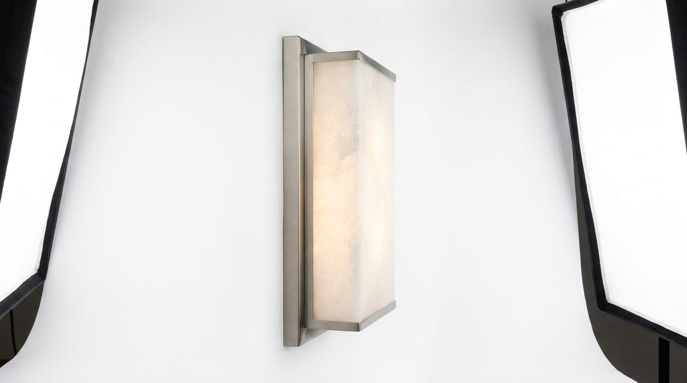 Alvia Alabaster LED Wall Light