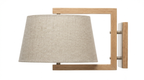 Tracy Japandi Fabric Shade Wall Light