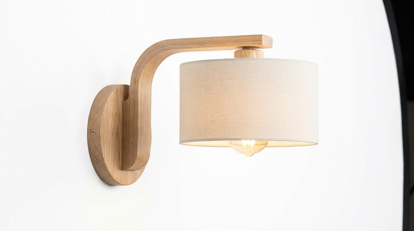 Stanthorpe Nordic Wood Wall Light