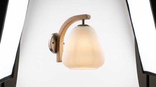 Arianne Nordic Glass Shade Wall Light