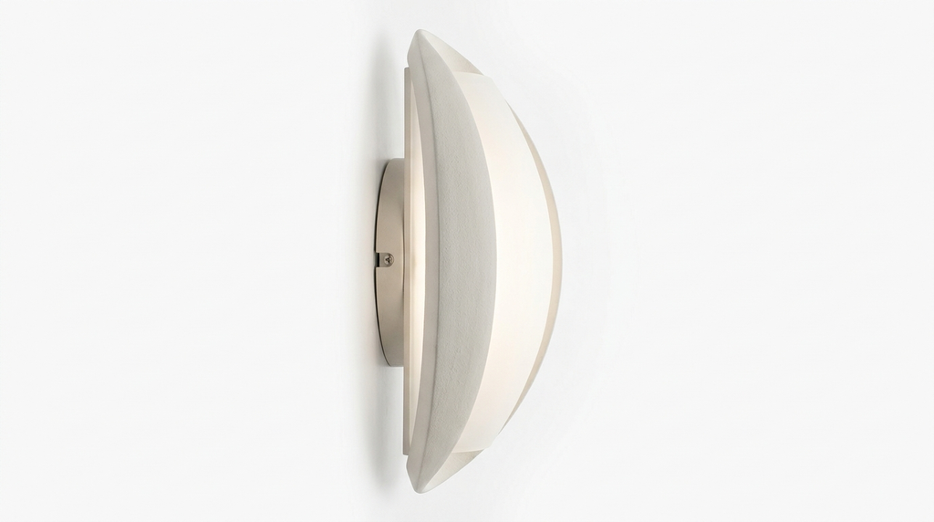 Ginevra Nordic Gypsum Acrylic Wall Light