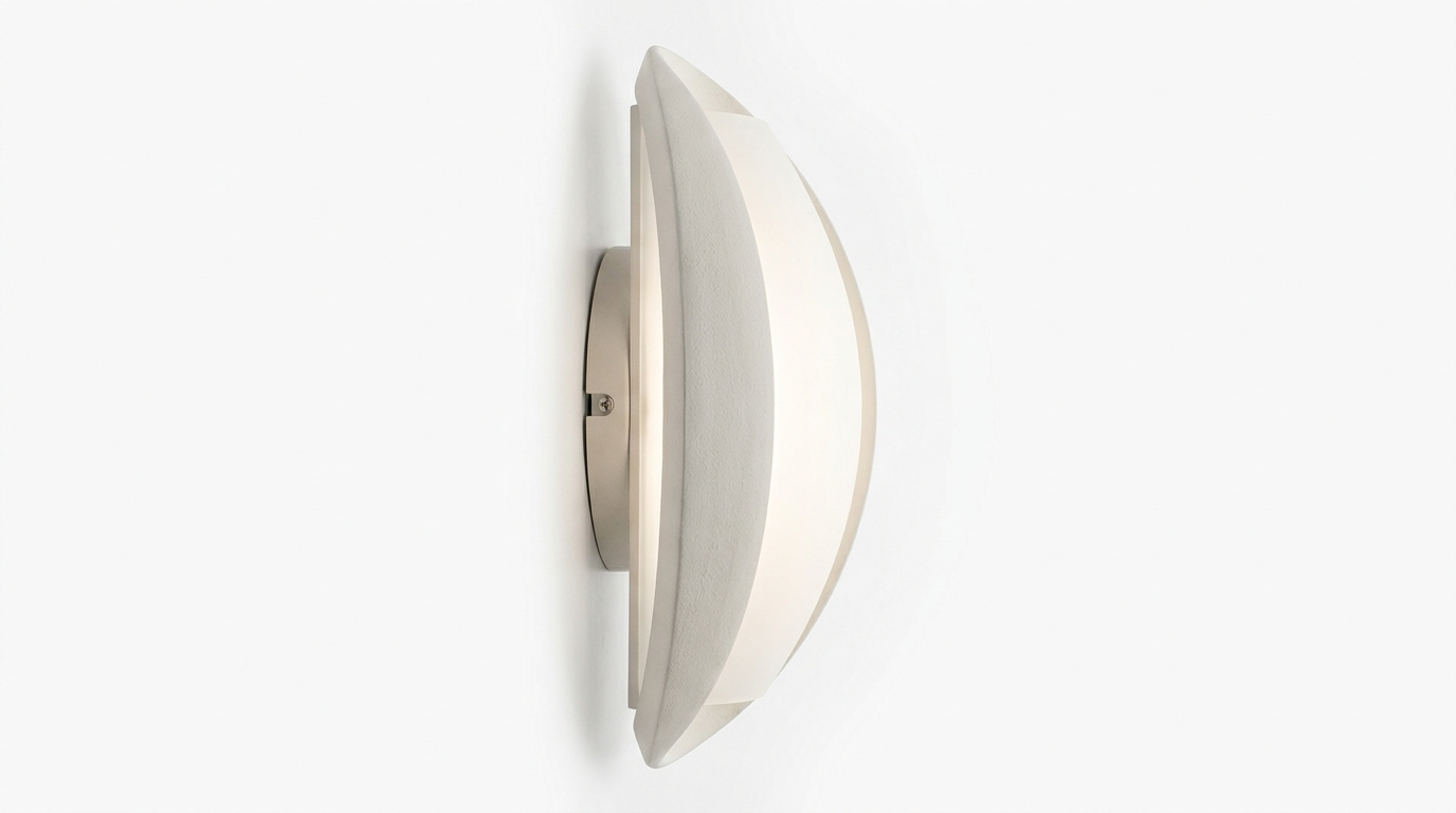 Ginevra Nordic Gypsum Acrylic Wall Light