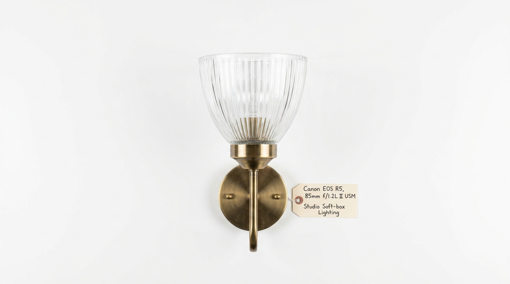 Arianne Nordic Glass Shade Wall Light