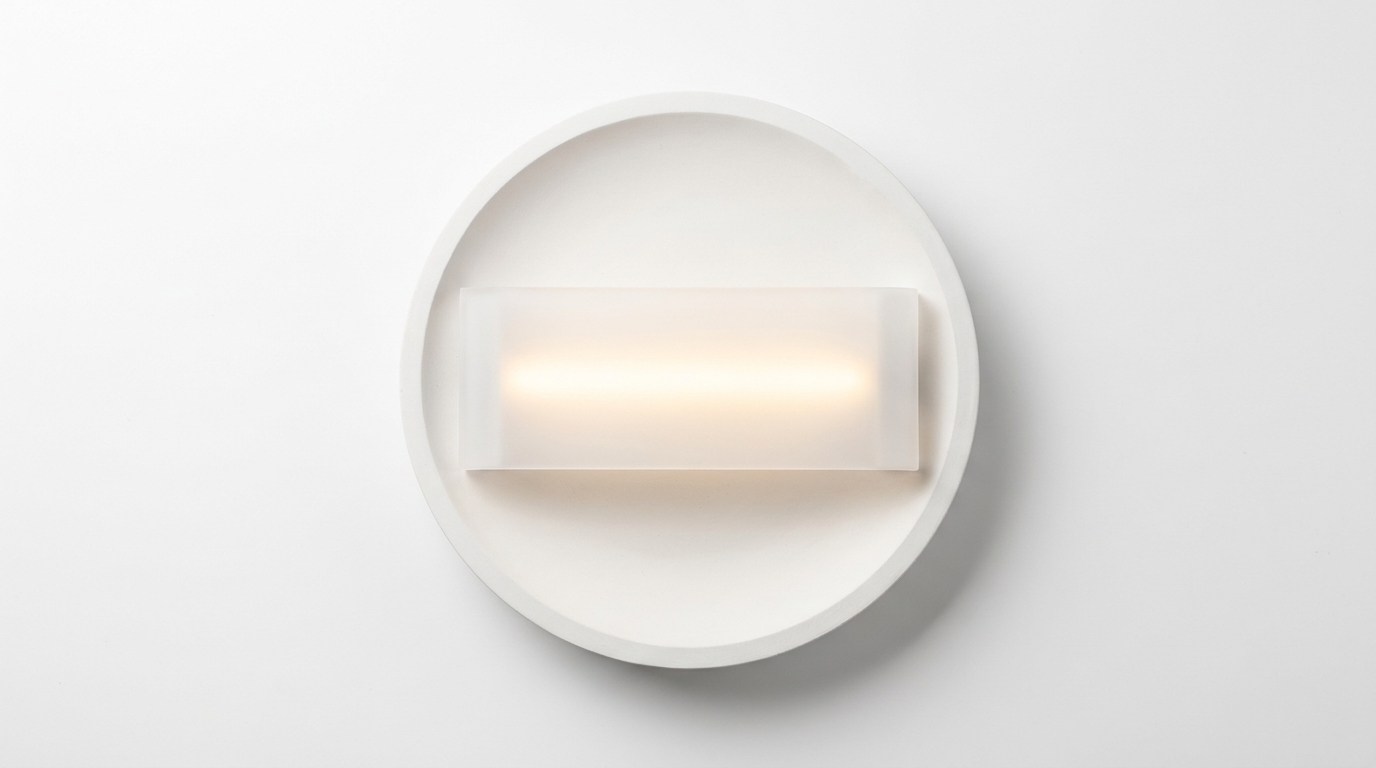 Ginevra Nordic Gypsum Acrylic Wall Light