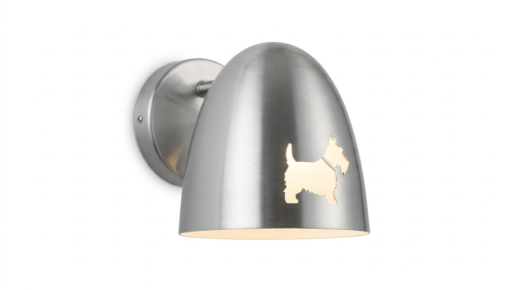Nordic Aluminum Lampshade Scottie LED Wall Light