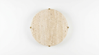 Aveline Modern Natural Travertine Ceiling Light