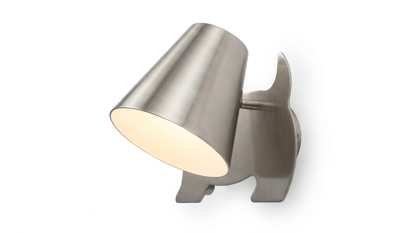 Nordic Aluminum Lampshade Scottie LED Wall Light