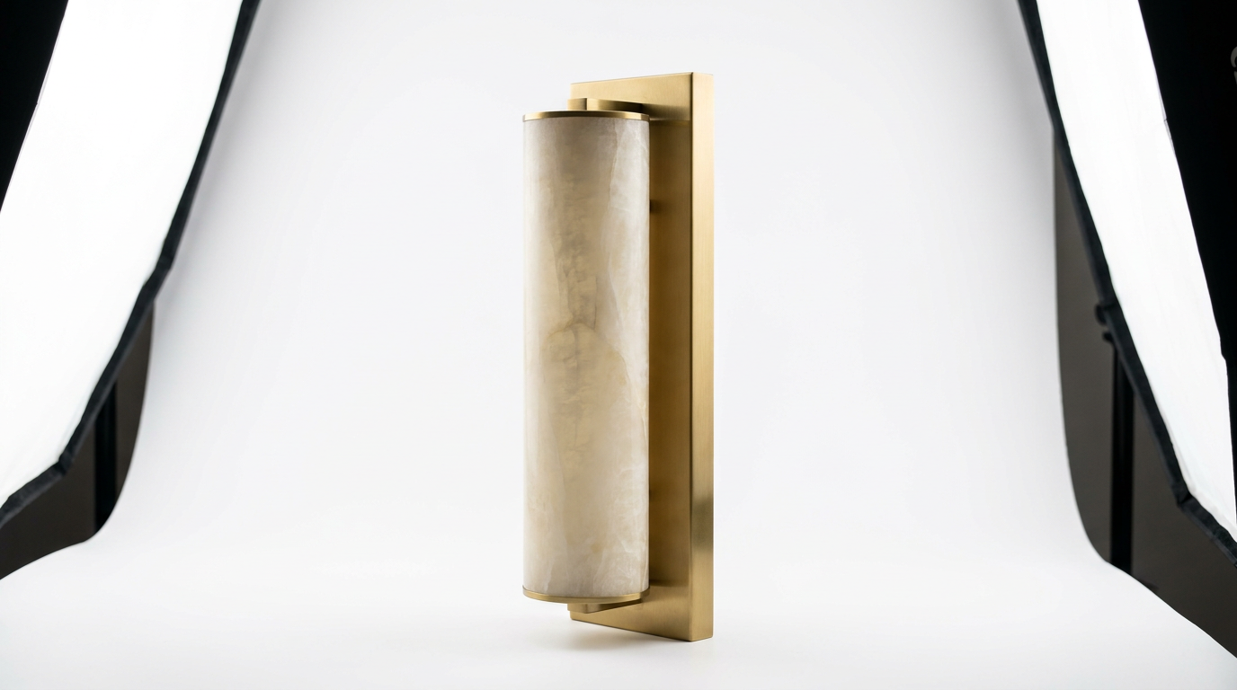 Nordic Alabaster Davina Wall Light