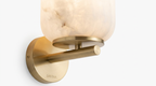 Nordic Alabaster Davina Wall Light