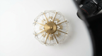 Italian Crystal Minimalist Clementine Wall Light
