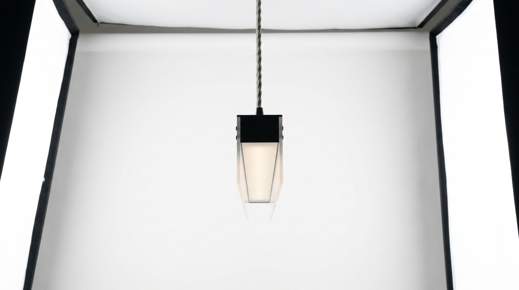 Nordic Acrylic Linear Iron Strip Pendant Light