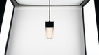Nordic Acrylic Linear Iron Strip Pendant Light