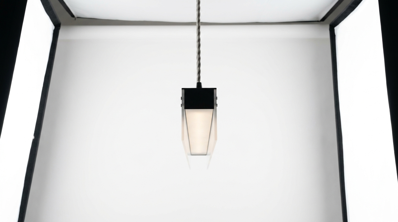 Nordic Acrylic Linear Iron Strip Pendant Light