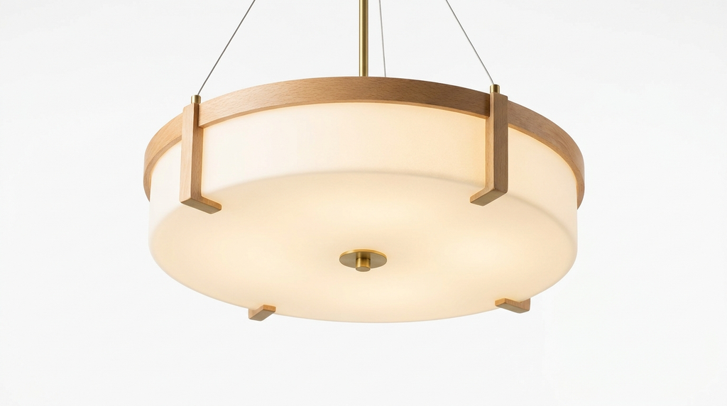 Lunara Minimalist Acrylic Japandi Ceiling Light