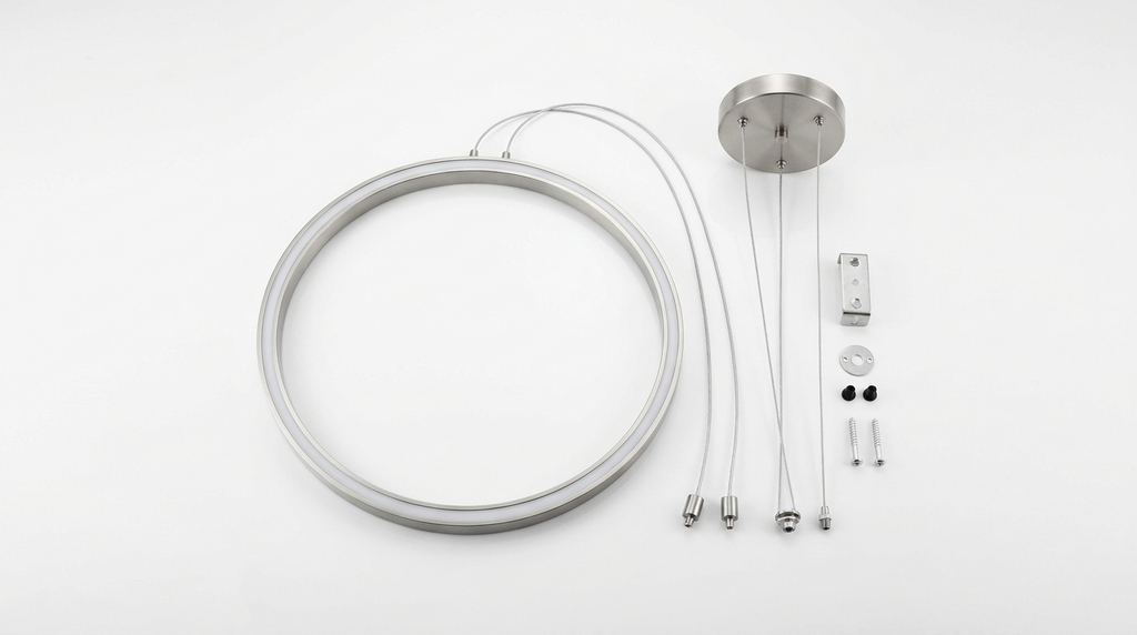 Nordic Stainless Steel Skylar LED Pendant Light