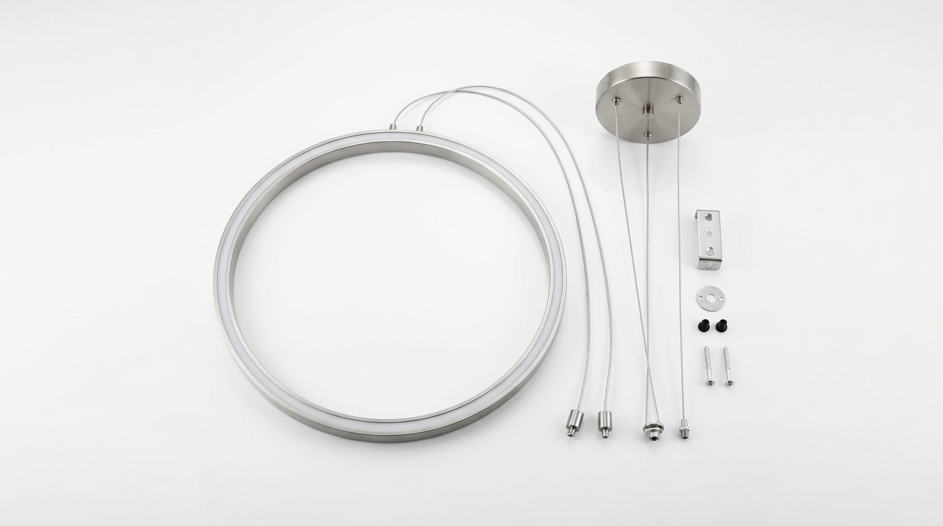 Nordic Stainless Steel Skylar LED Pendant Light