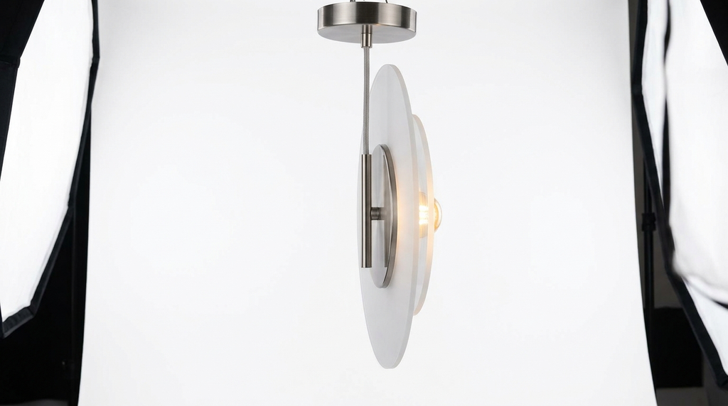 Nordic Round Acrylic Arwen Pendant Light