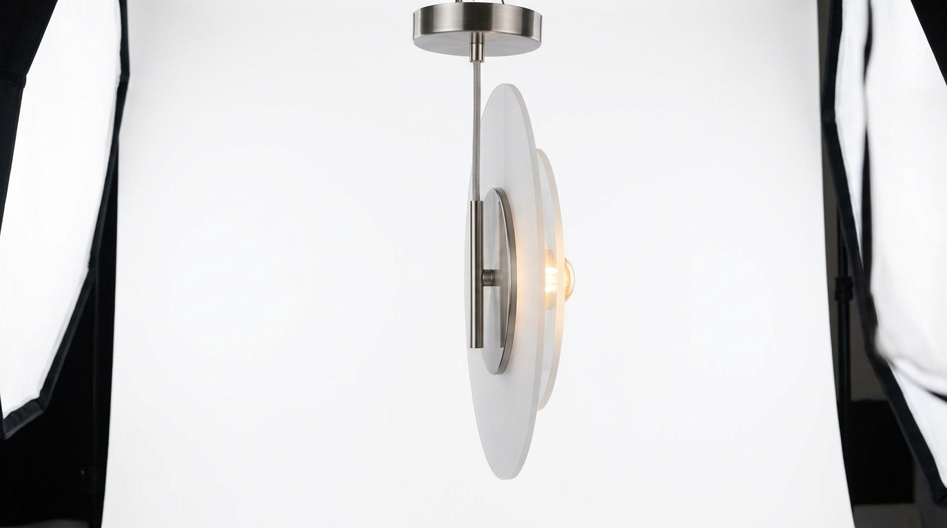 Nordic Round Acrylic Arwen Pendant Light
