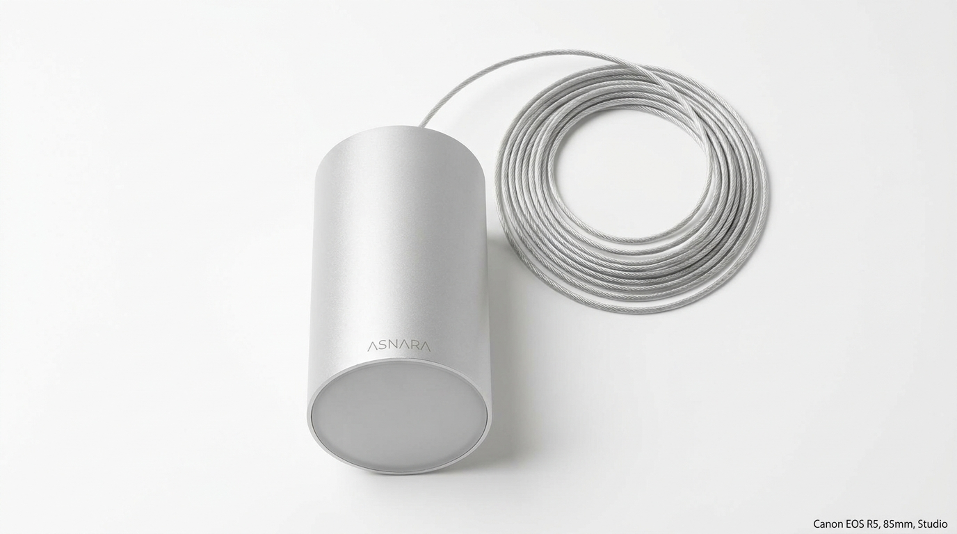 Nordic Durable Aluminum Asnara LED Pendant Light