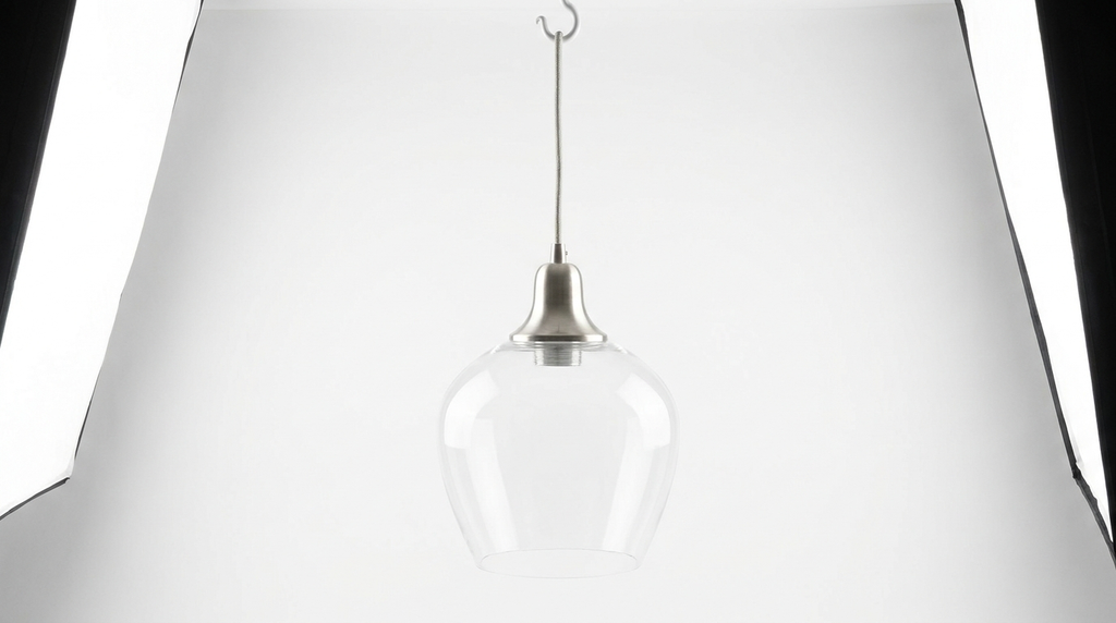 Nordic Aluminum with Glass Shade Luke Pendant Light