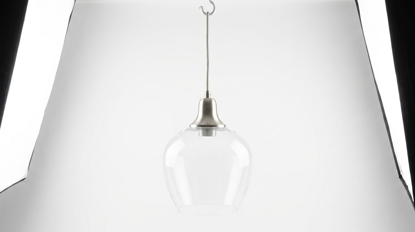 Nordic Aluminum with Glass Shade Luke Pendant Light