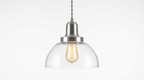 Nordic Aluminum with Glass Shade Luke Pendant Light
