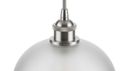 Nordic Aluminum with Glass Shade Luke Pendant Light