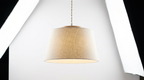 Nordic Cream Style Viena Fabric Pendant Light
