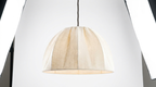 Nordic Creamy Fabric Shade Ainara Pendant Light