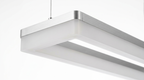 Minimalist Acrylic U-Shaped Linear LED Pendant Light