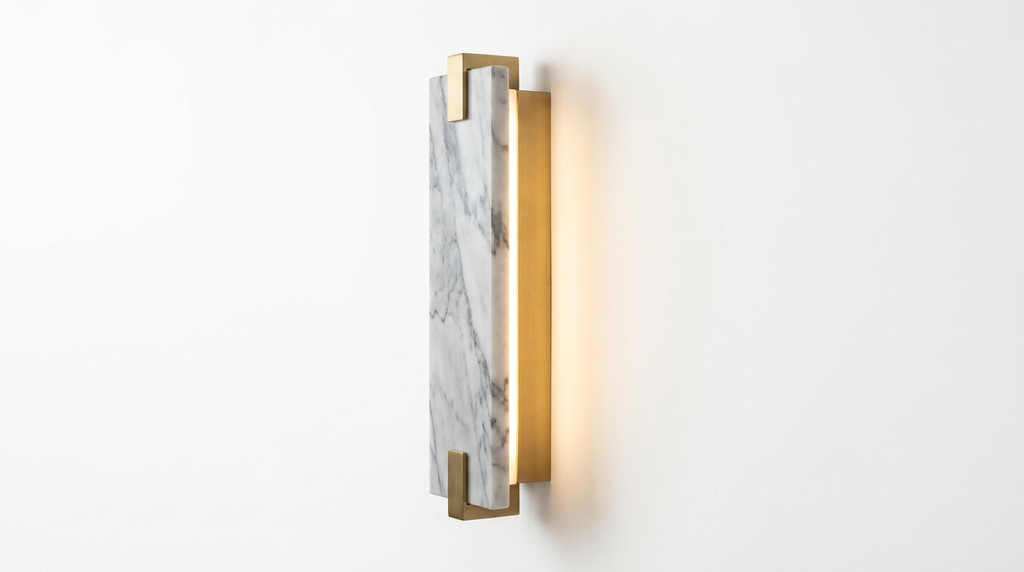 Elysian Glow Luxury Nordic Marble Wall Light