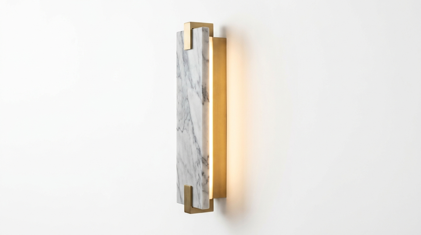 Elysian Glow Luxury Nordic Marble Wall Light