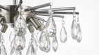 Star Rain Luxury Crystal Pendant Light